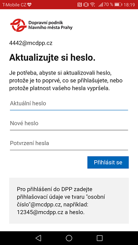 Přihlášení 4